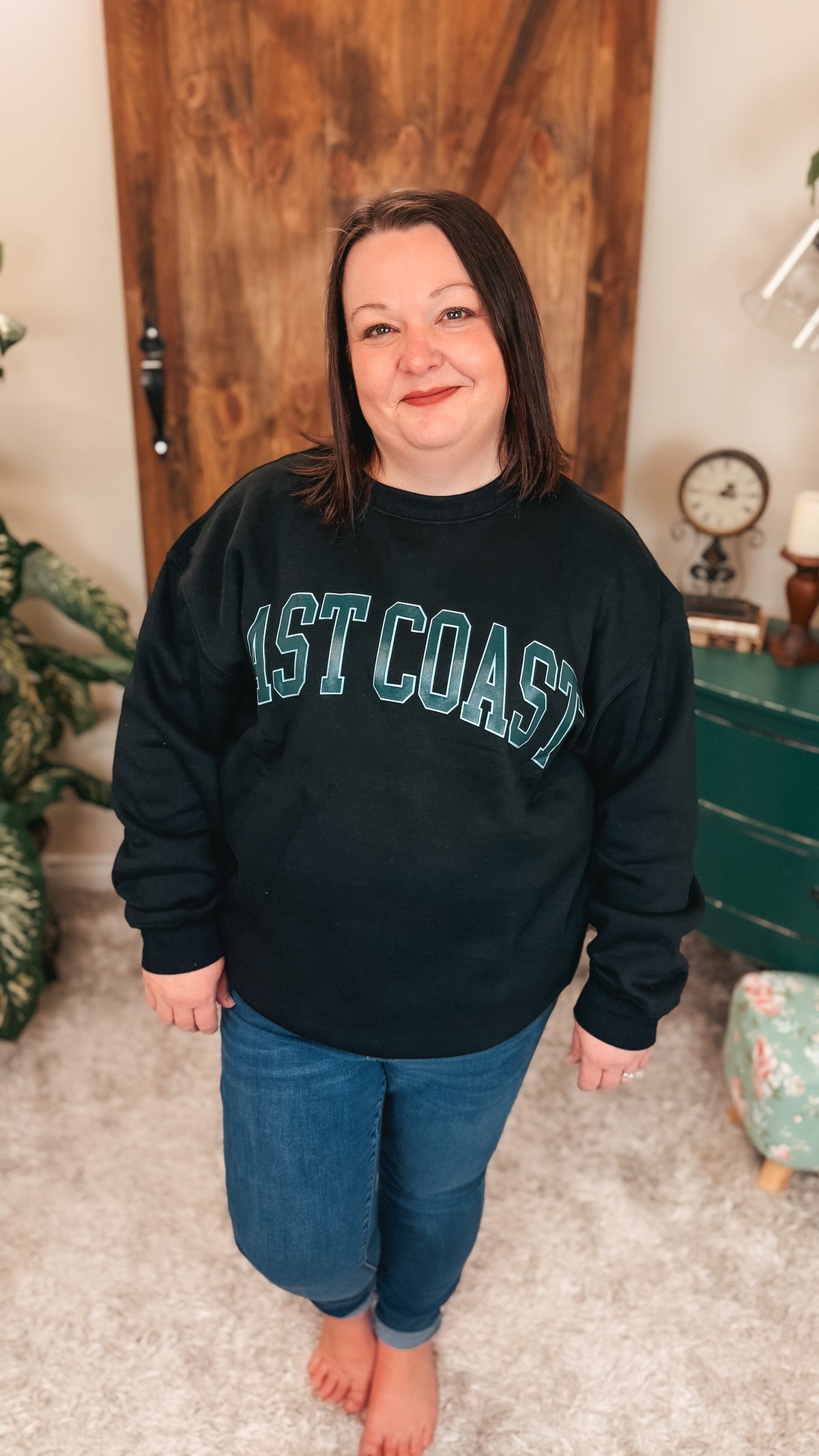 East Coast Crewneck | Black