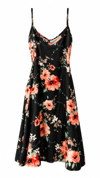 Julie Tunic Dress | Black Floral