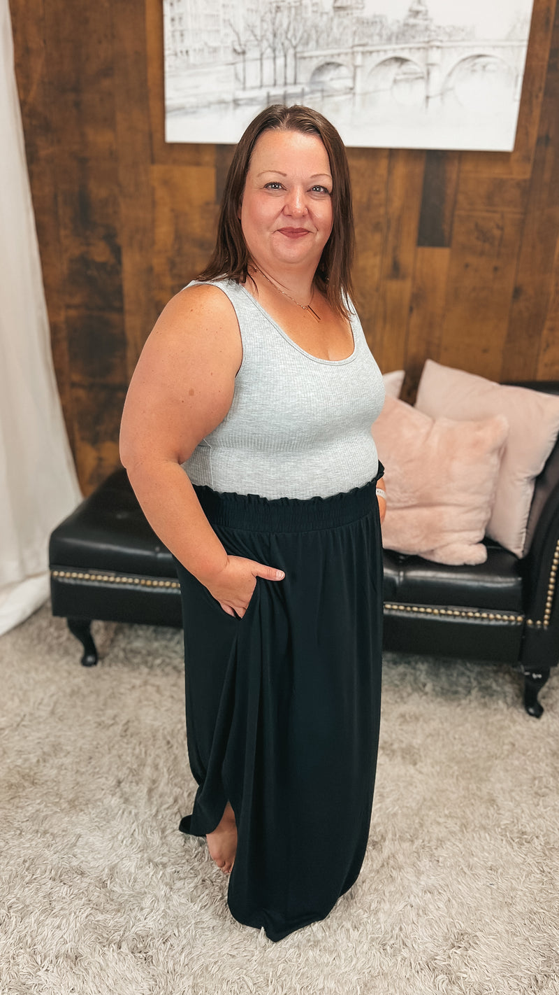 Michelle Maxi Skirt | Black