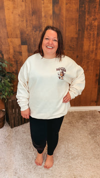 Coffee Break Crewneck | Cream