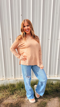 Kaylee Ottoman Top | Taupe