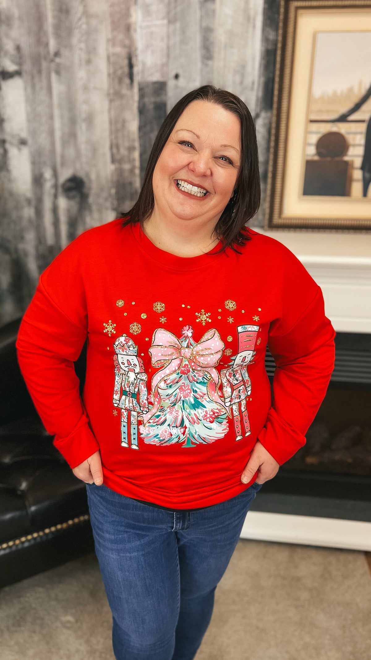 Nutcracker Christmas Sweater | Red