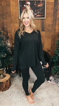 Skylar Lounge Set 3.0: Black