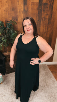 Gerri Maxi Sundress | Black