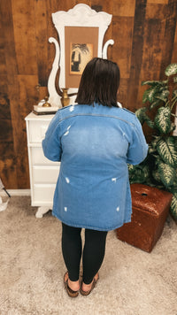 Tammy Denim Jacket | Light Blue