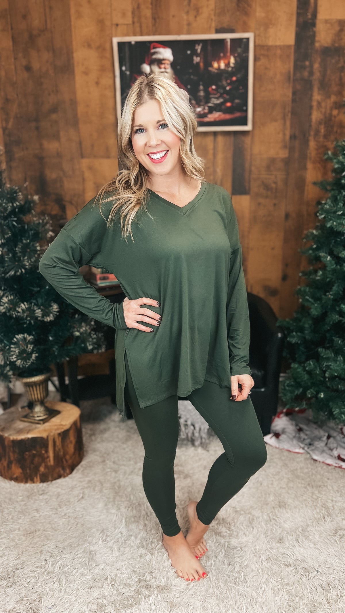 Skylar Lounge Set 3.0: Dark Olive