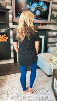 Rachel Leggings: Blue