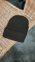 Asher Beanie Hat: Brown