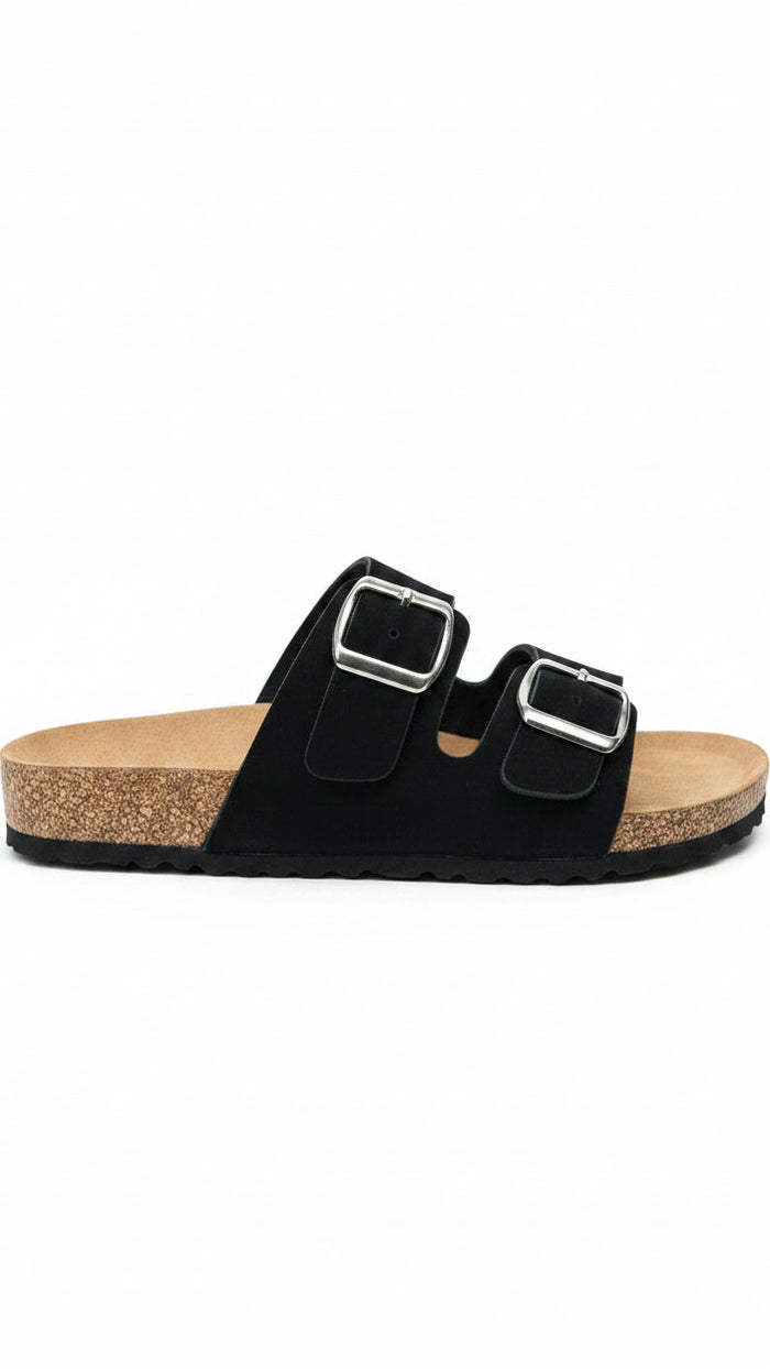 Robyn Sandals: Black