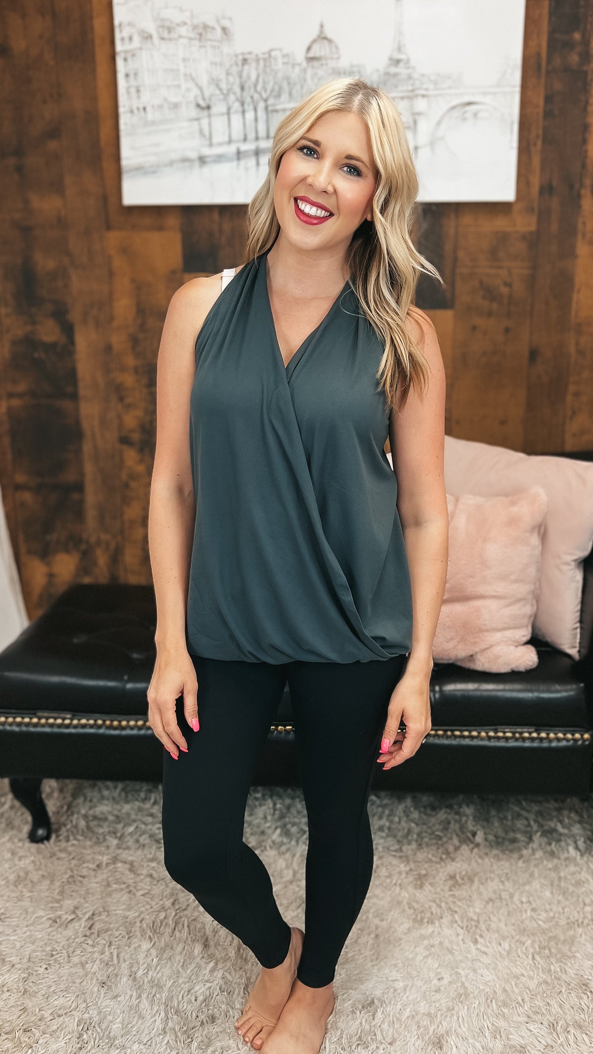 Trista Tank Top 2.0 | Ash Grey