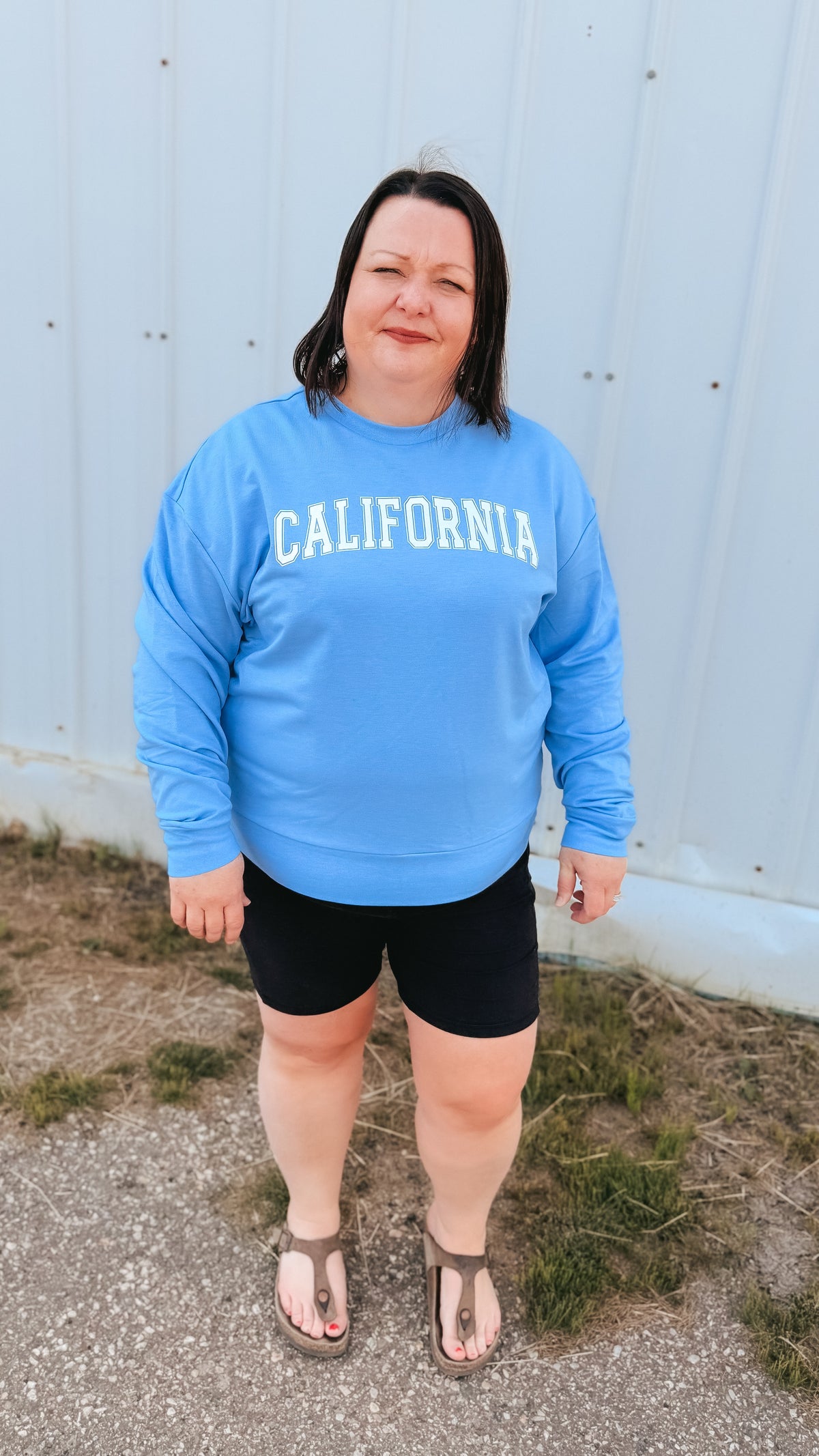 California Crewneck | Blue