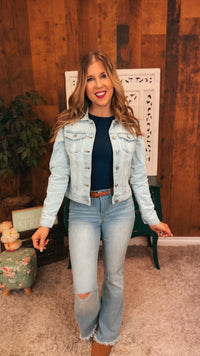 Brock Denim Jacket | Light Wash