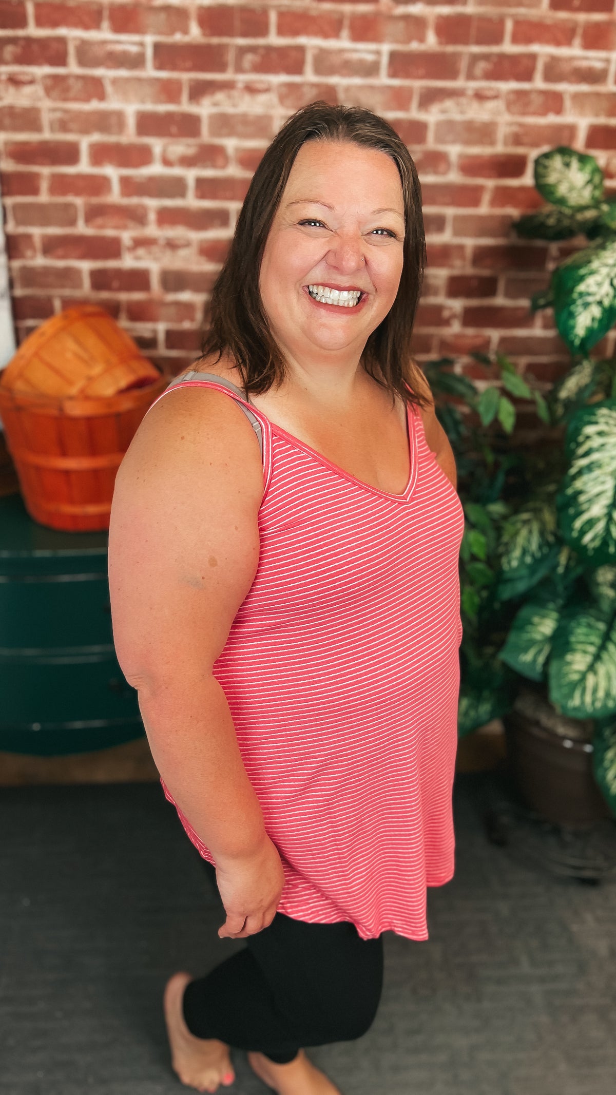 Calla Tank Top | Rose