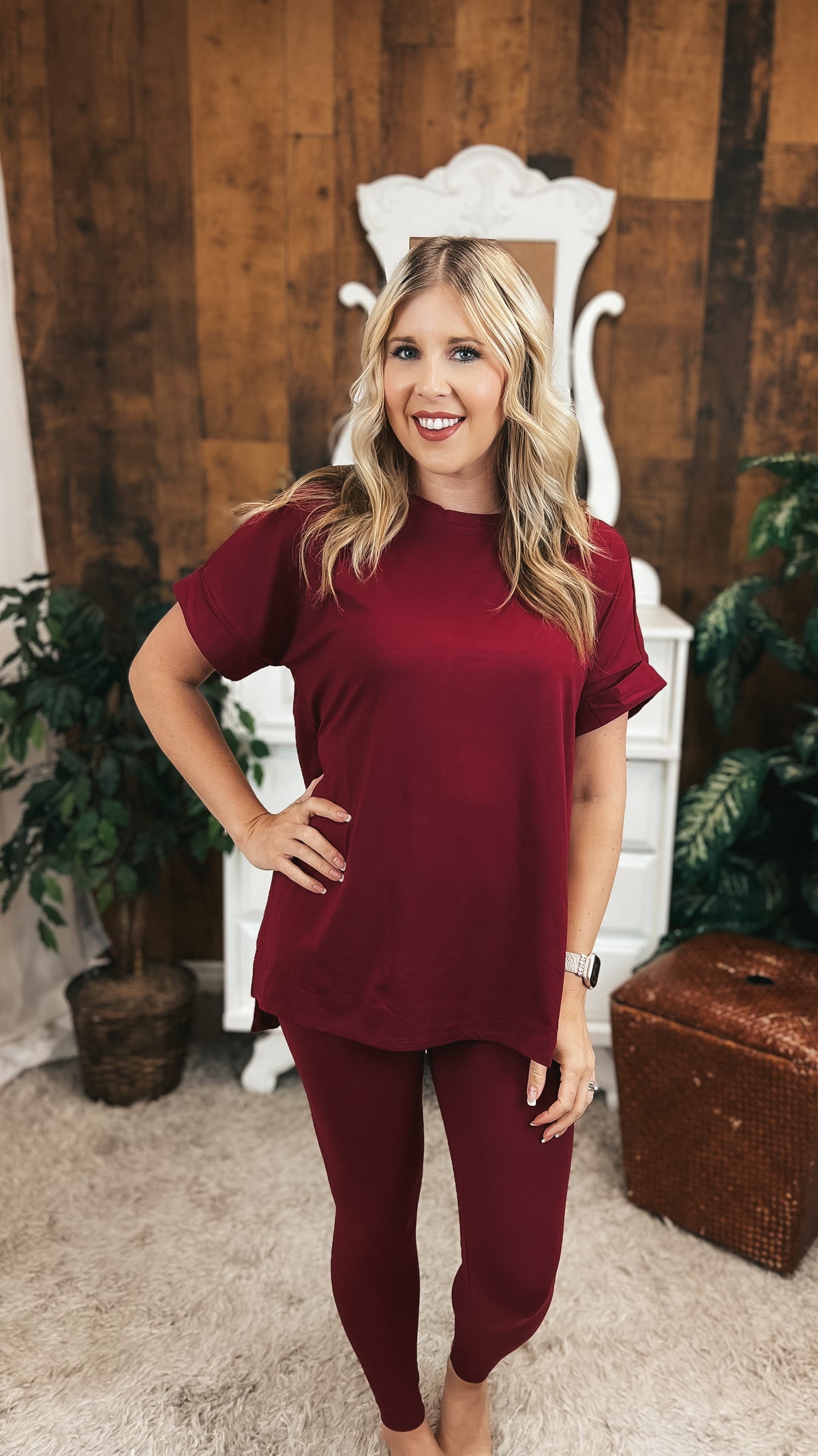 Skylar Lounge Set 2.0: Cabernet