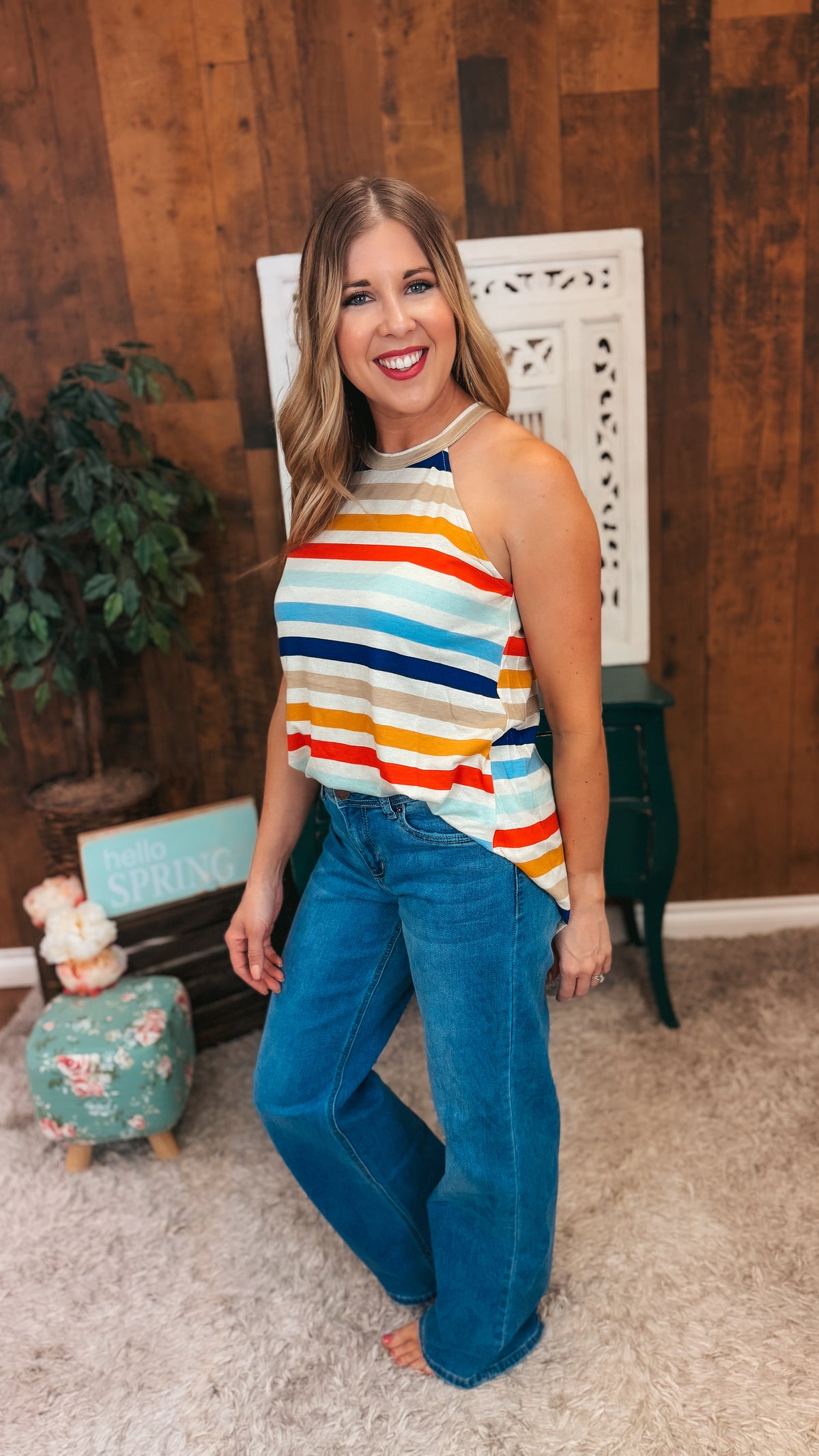 Laney Stripe Tank Top