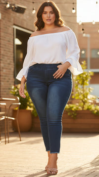 Jason Stretch Denim | Dark Wash *CURVY*