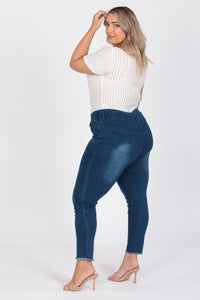 Jason Stretch Denim | Dark Wash *CURVY*