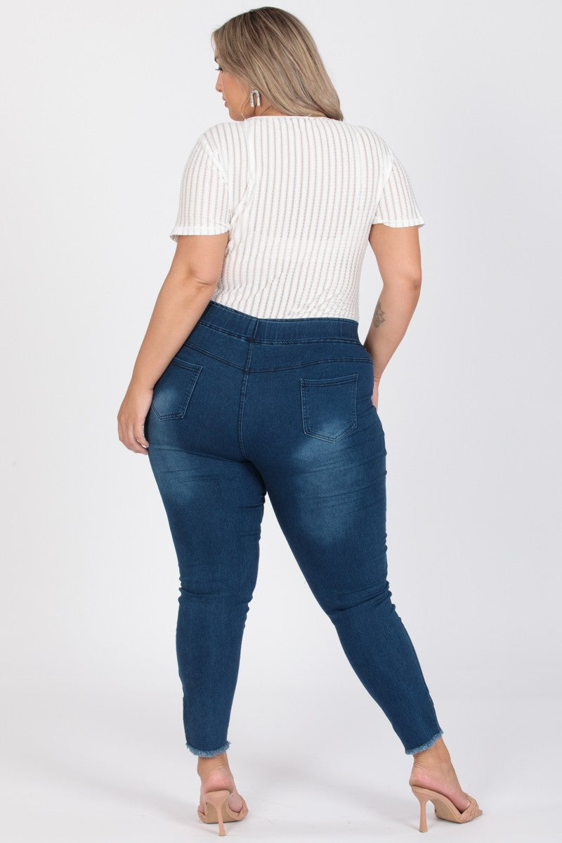 Jason Stretch Denim | Dark Wash *CURVY*