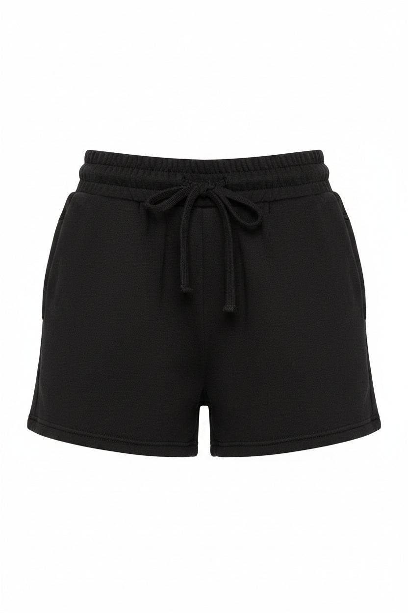 Hillary Jogging Shorts: Black *DOOR CRASHER*