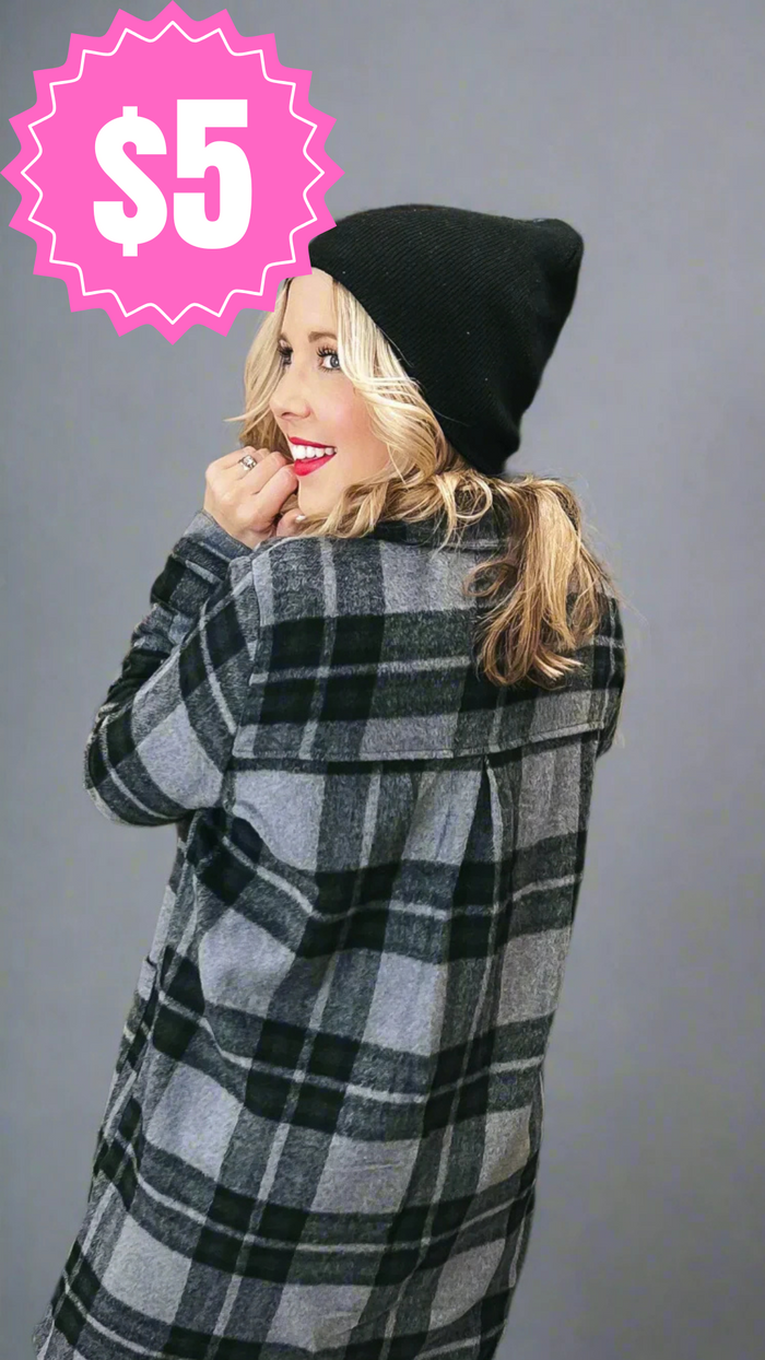 Theo Knit Beanie Hat: Black *SALE*