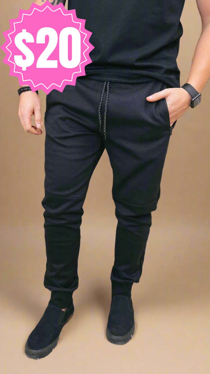 Phillip Joggers: Black *SALE*