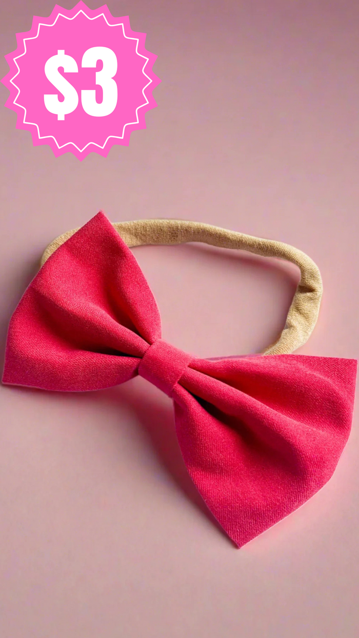 The Emily Headband: Fuchsia *SALE*