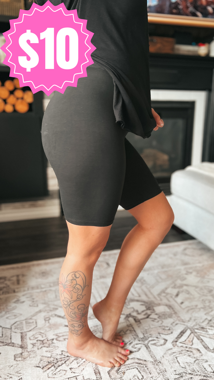 McKenna Biker Shorts | Black *SALE*
