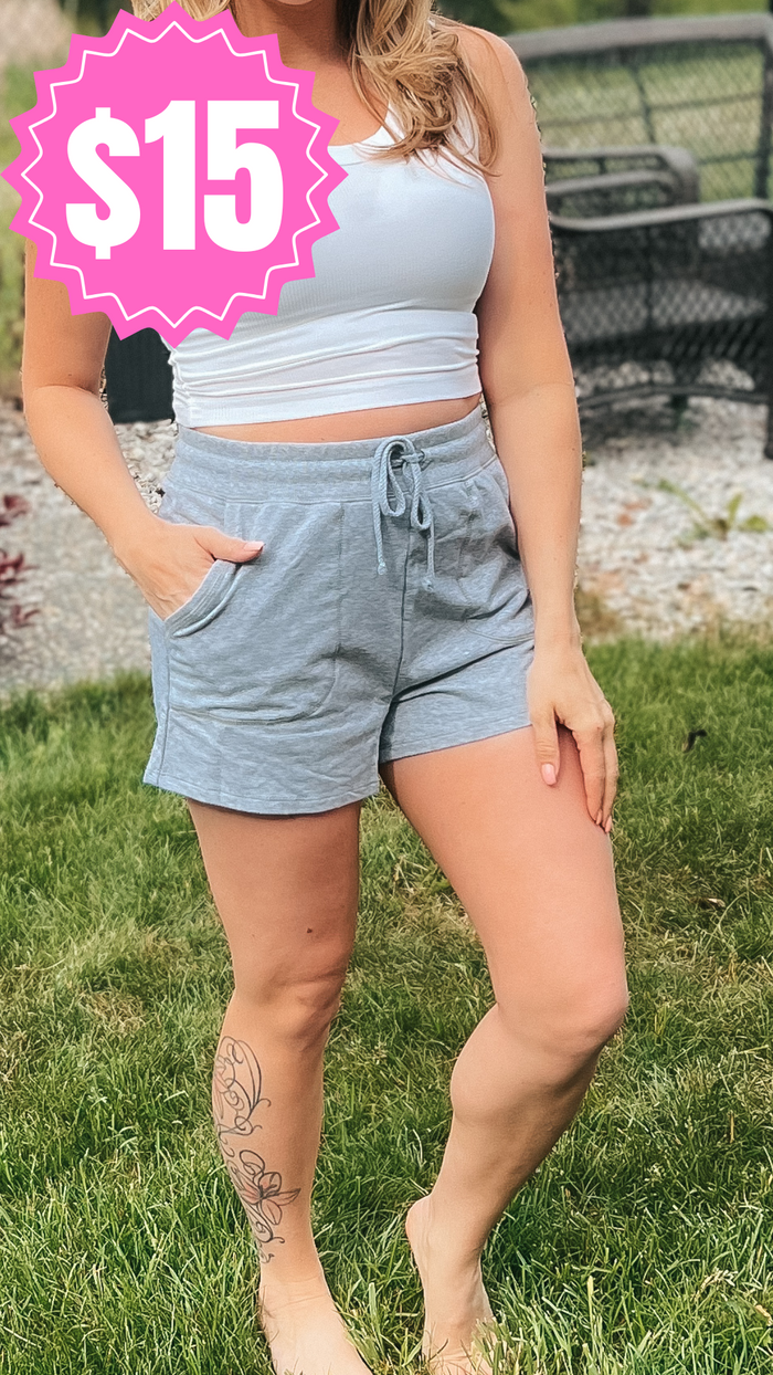 Arlena Jogging Shorts | Grey *SALE*