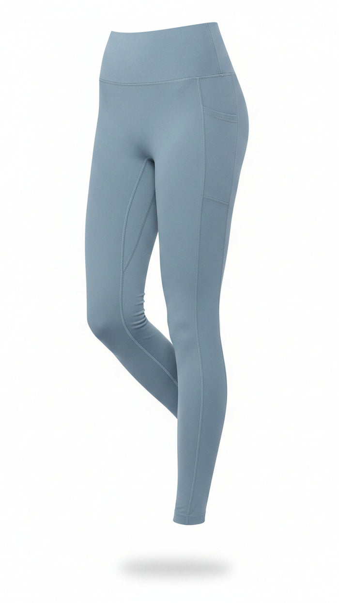 Zoey Athletic Leggings | Ice Blue