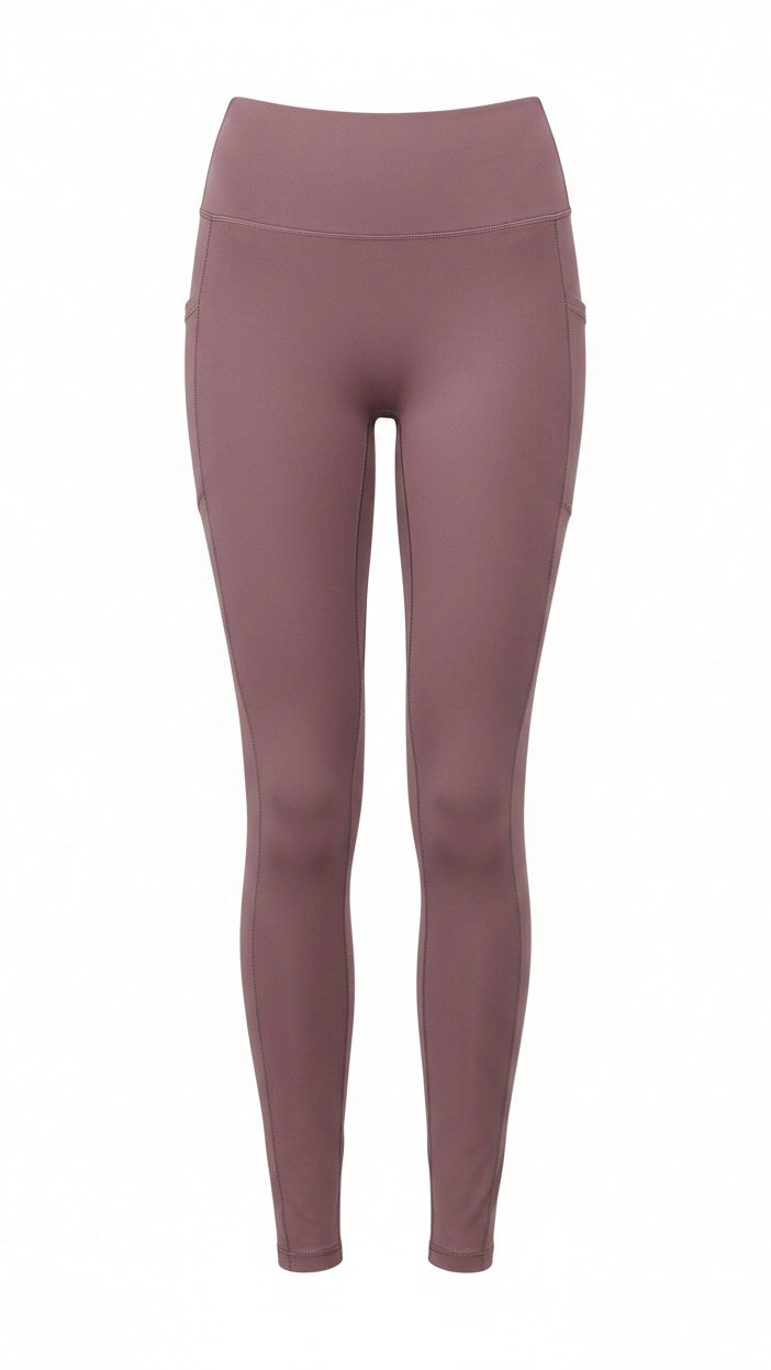 Zoey Athletic Leggings | Plum