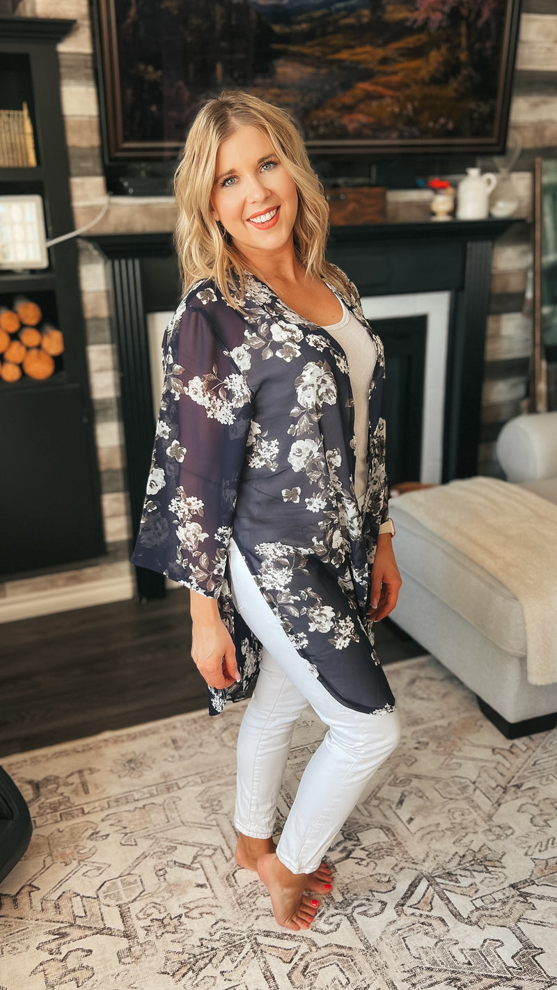 Jessica Kimono | Navy