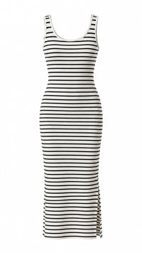 Claudia Stripe Sundress | White *SALE*