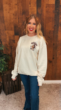 Coffee Break Crewneck | Cream