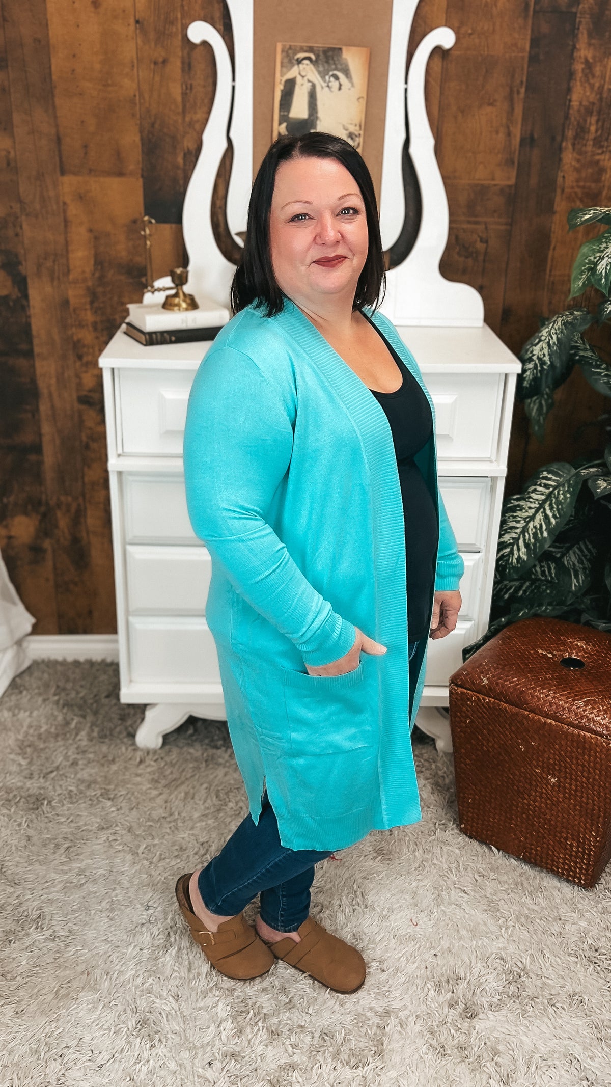 Bella Cardigan | Mint