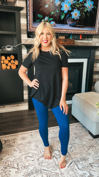Rachel Leggings: Blue