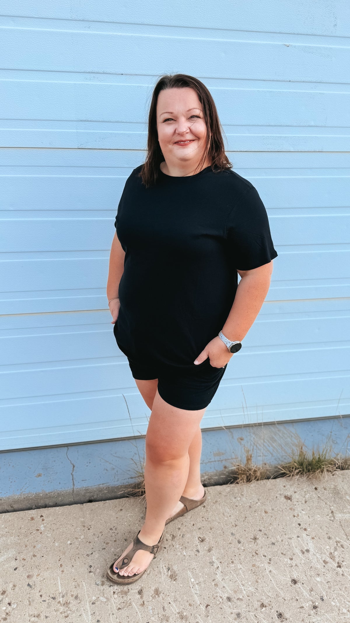 Julia Basic Tee | Black