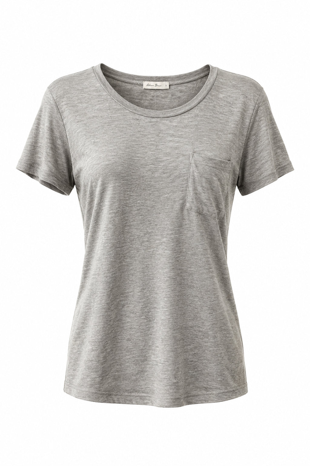 Laura Heathered Tee | Grey