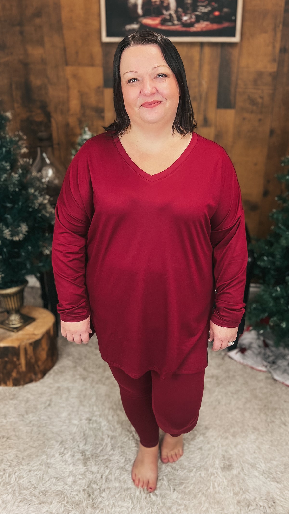 Skylar Lounge Set 3.0 | Cabernet