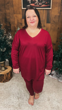 Skylar Lounge Set 3.0 | Cabernet