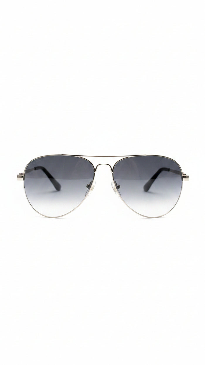 Floral Aviator Sunglasses & Case | Blue Floral