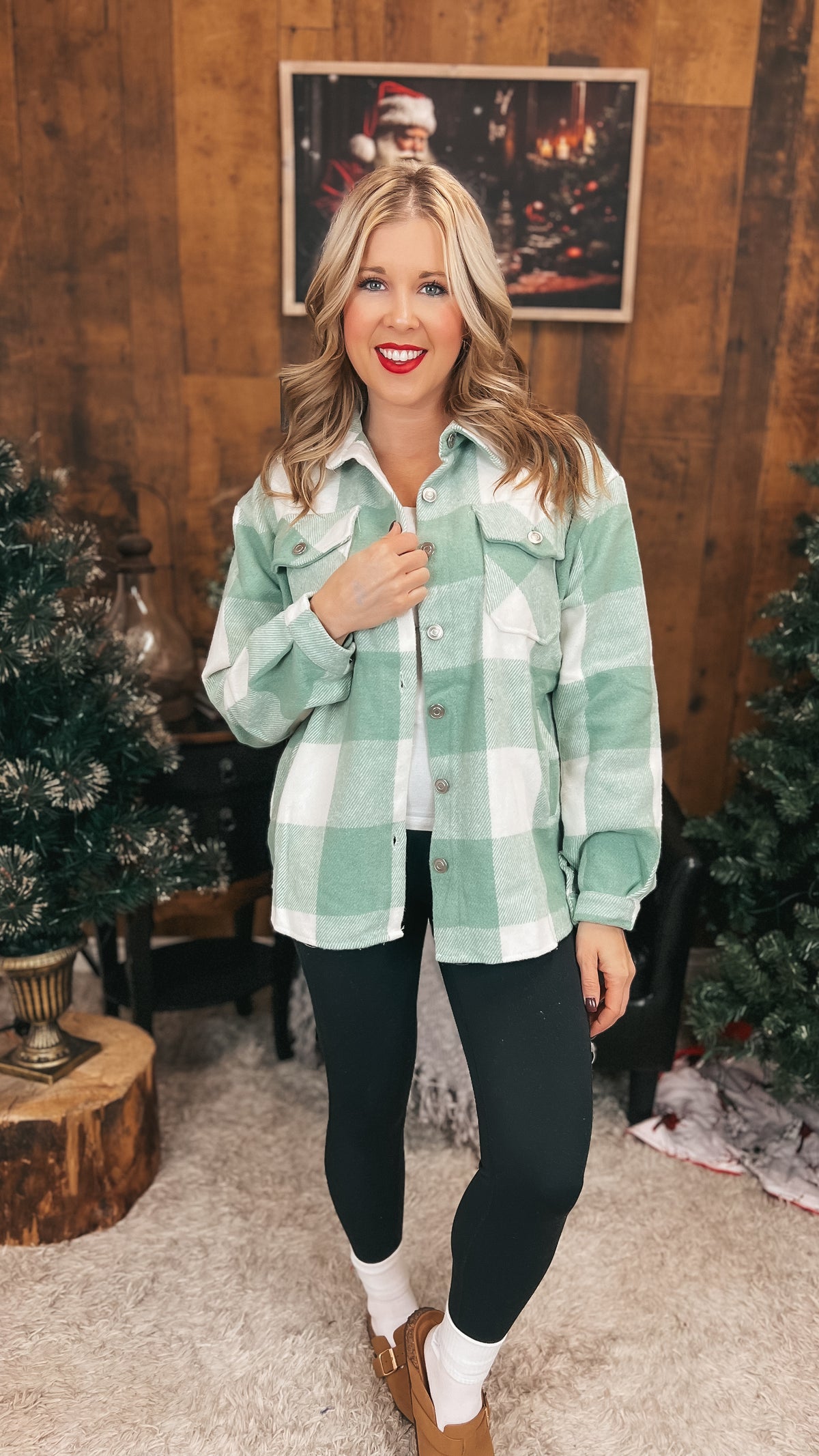 Charlotte Shacket| Mint & Cream