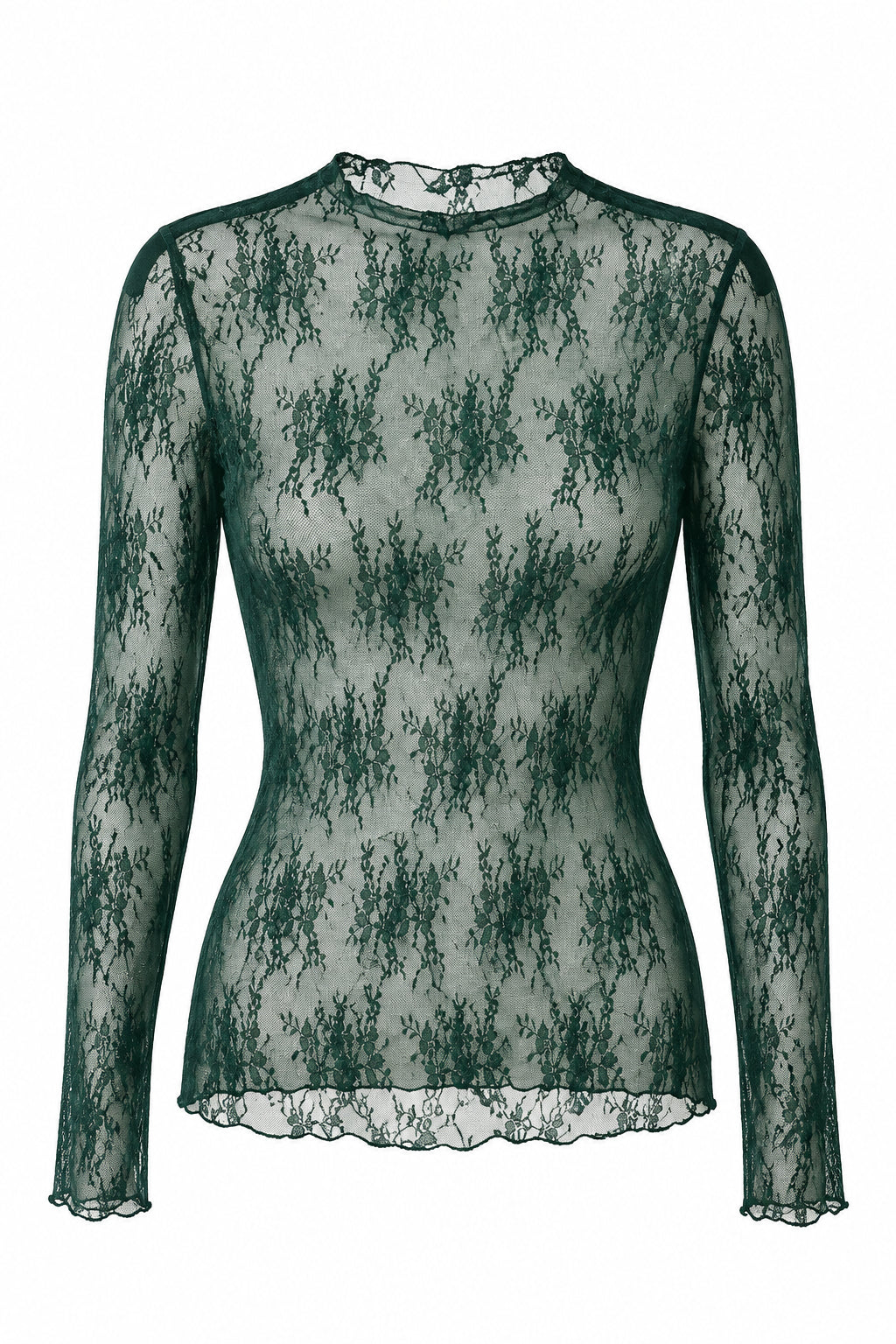 Rosalind Lace Top | Dark Green *SALE*