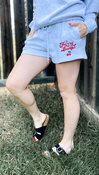 Krista | Cherry Bomb Lounge Shorts