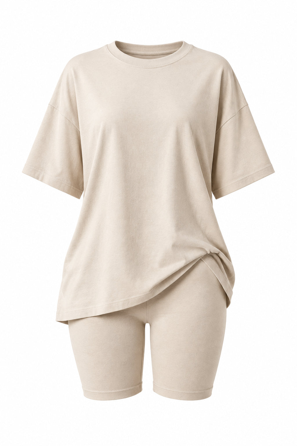 Nic Short Set: Sand Beige