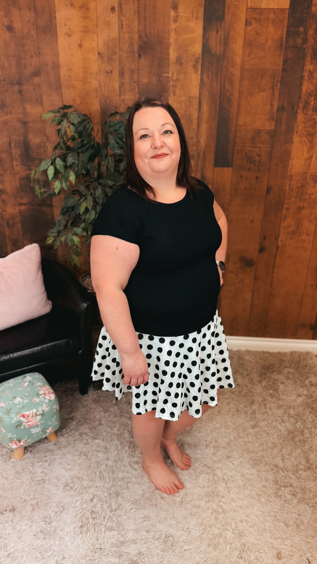 Cassandra Skort | Polka Dot