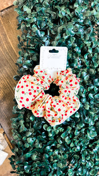 Cherry Scrunchie | Yellow
