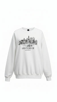 Amsterdam Crewneck | Ivory