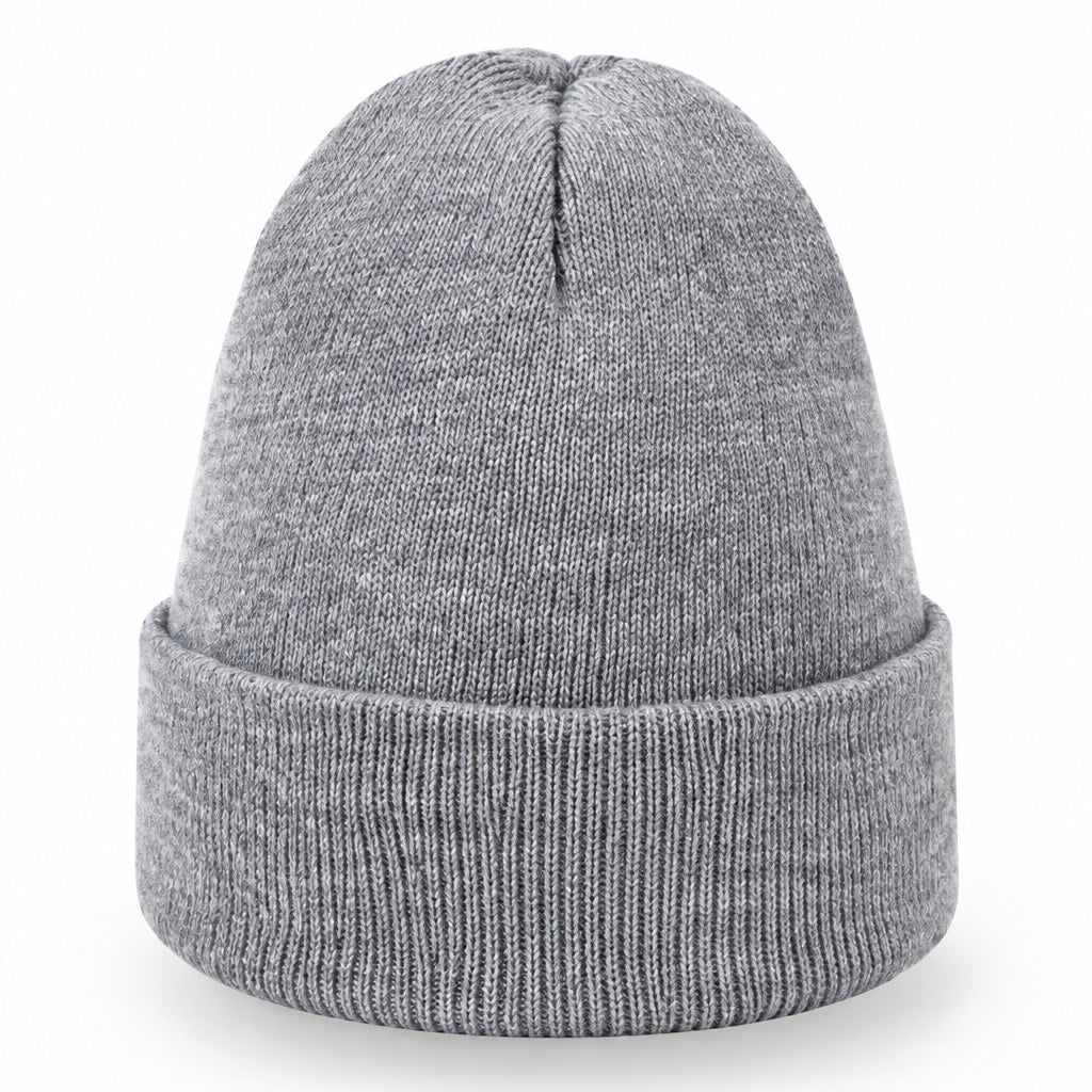 Knit Beanie: Grey