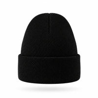 Knit Beanie: Black