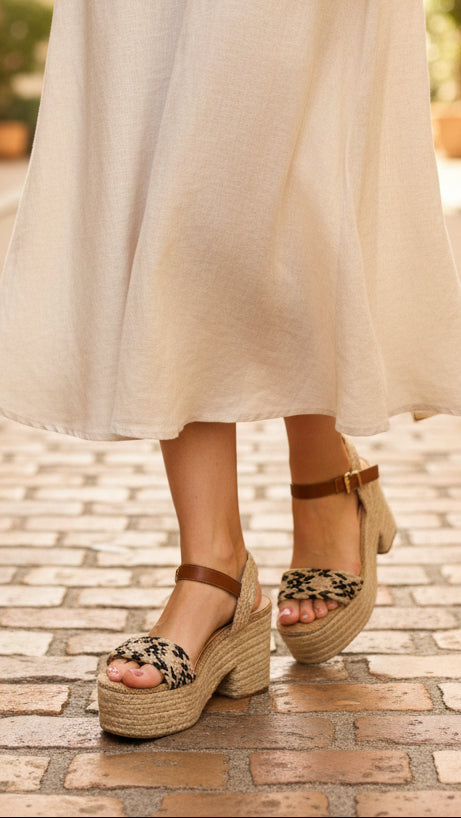 Natalie Platform Sandals